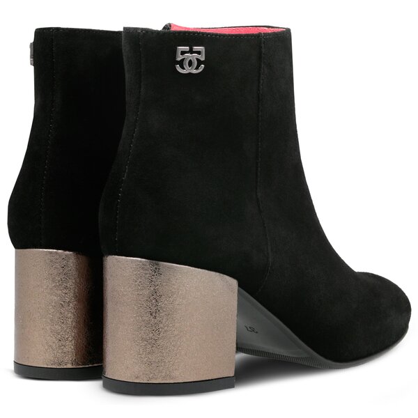 Damskie botki / sztyblety SYMBIOSIS DEBORA  sywc218025 kolor czarny