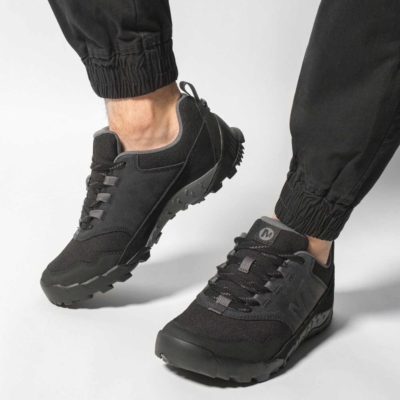 Męskie buty outdoor (trekkingowe) MERRELL ANNEX RECRUIT j95169 kolor czarny