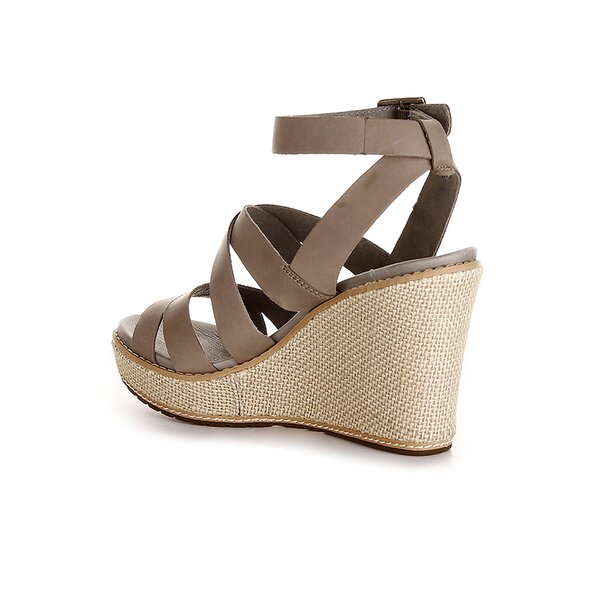 Damskie sandały TIMBERLAND EK DANFORTH LEATHER JUTE WRAPPED SANDAL 3949r kolor beżowy