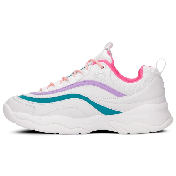 Damskie sneakersy (buty) FILA RAY LOW WMN 101056203a kolor biały