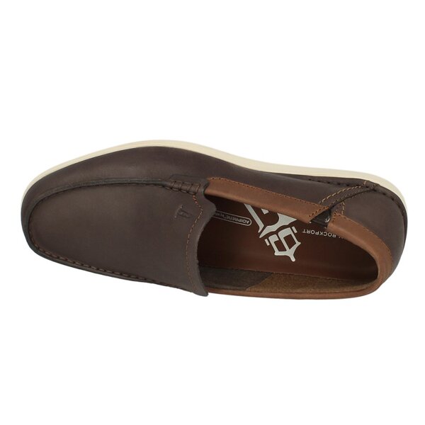 Męskie mokasyny ROCKPORT CTS VENETIAN v76808 kolor brązowy