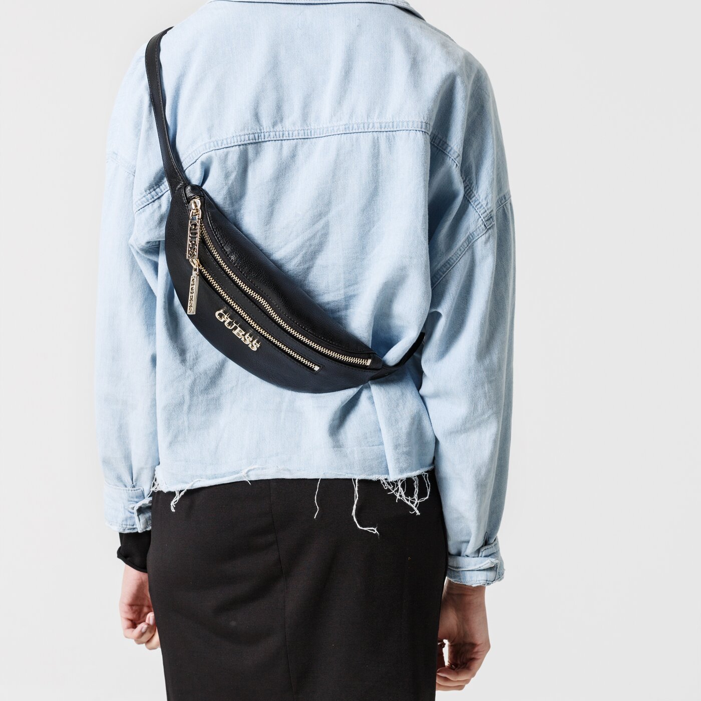 Damska torebka GUESS TOREBKA MANHATTAN BELT BAG hwvs6994800bla kolor czarny