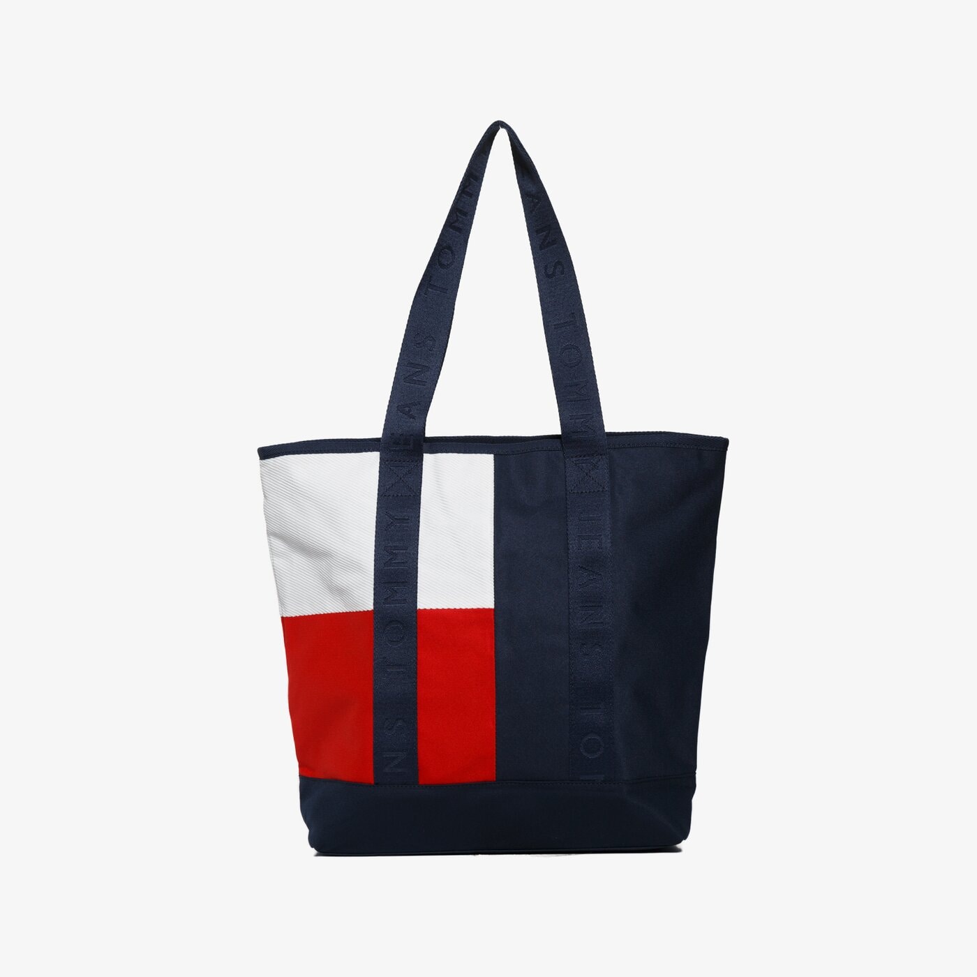 Damska torebka TOMMY HILFIGER TOREBKA TJW HERITAGE TOTE CORP aw0aw124120gy kolor multicolor