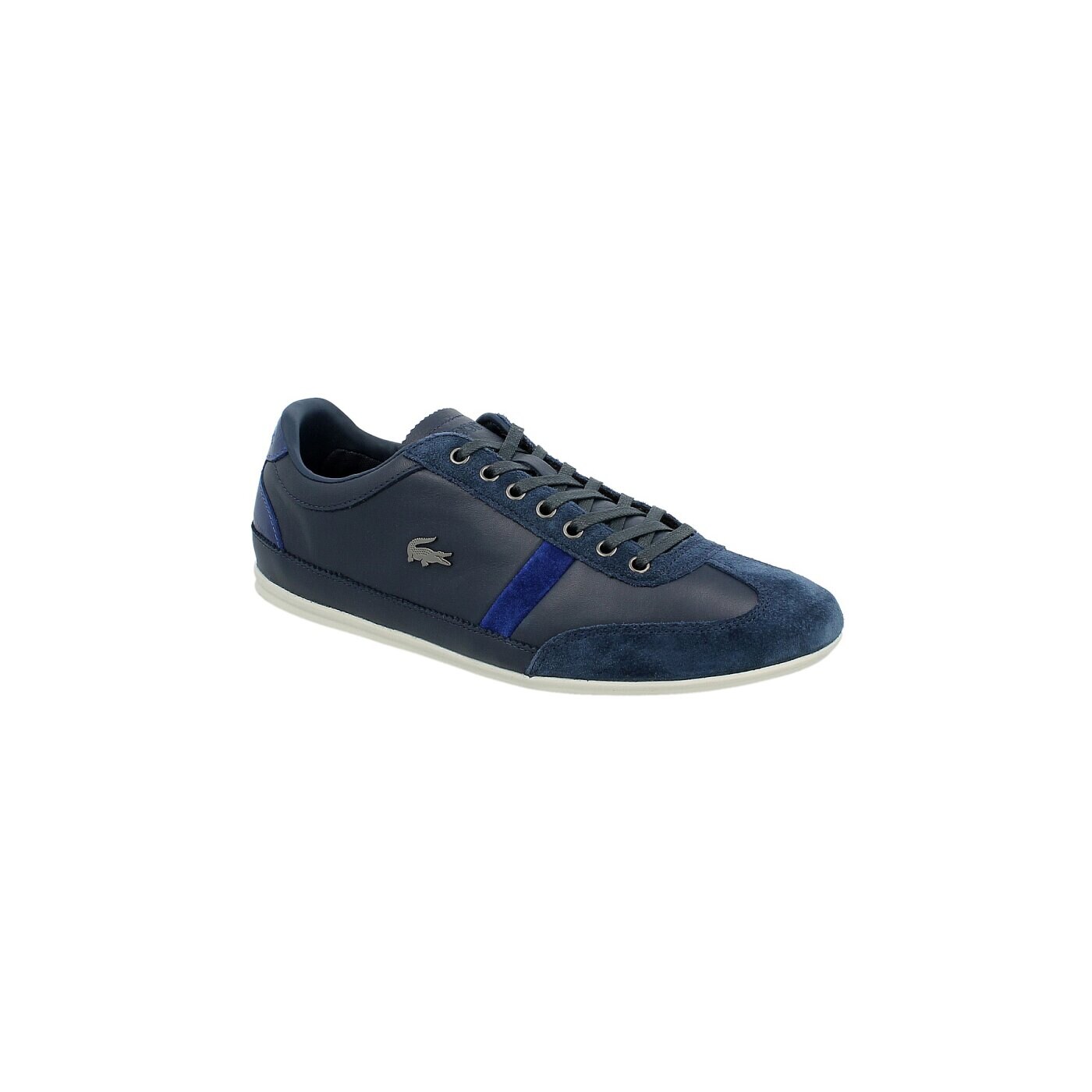 Męskie sneakersy (buty) LACOSTE MISANO 33  729srm2120120 kolor granatowy