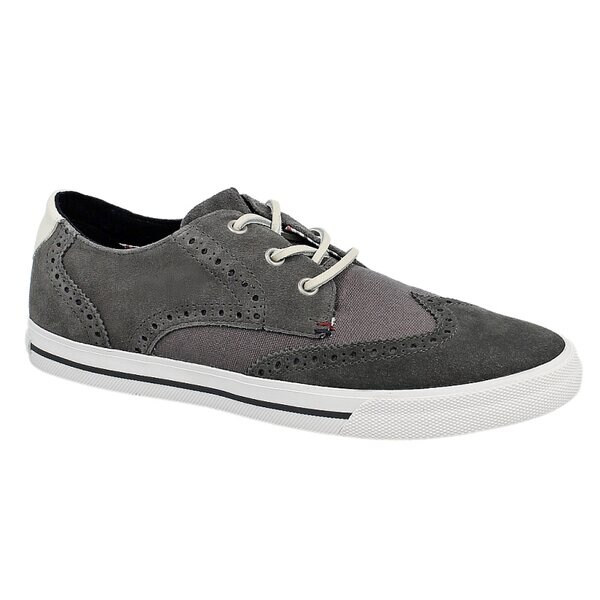 Męskie półbuty TOMMY HILFIGER WINSTON 6C fm56816991039 kolor szary