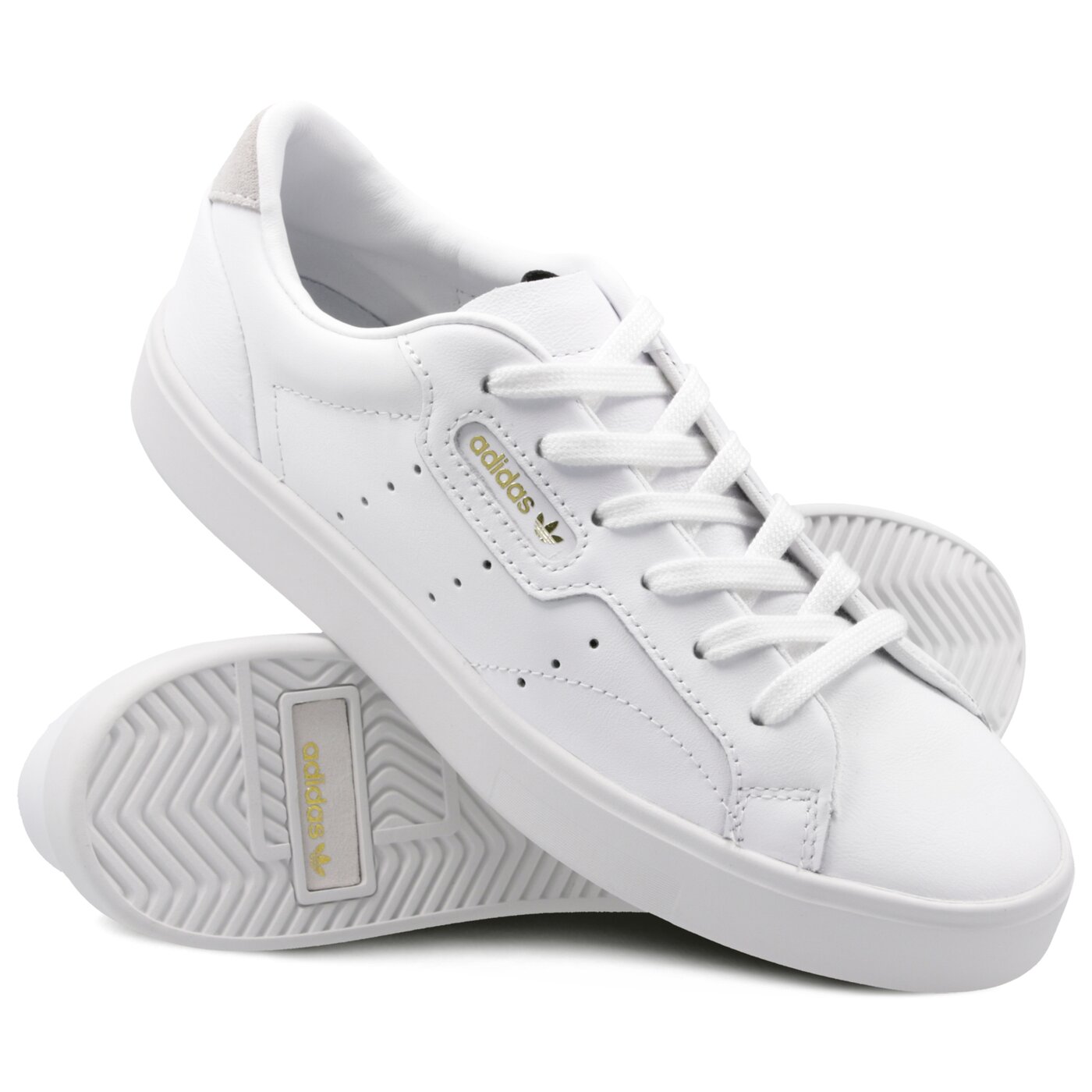 Damskie trampki ADIDAS SLEEK W db3258 kolor biały