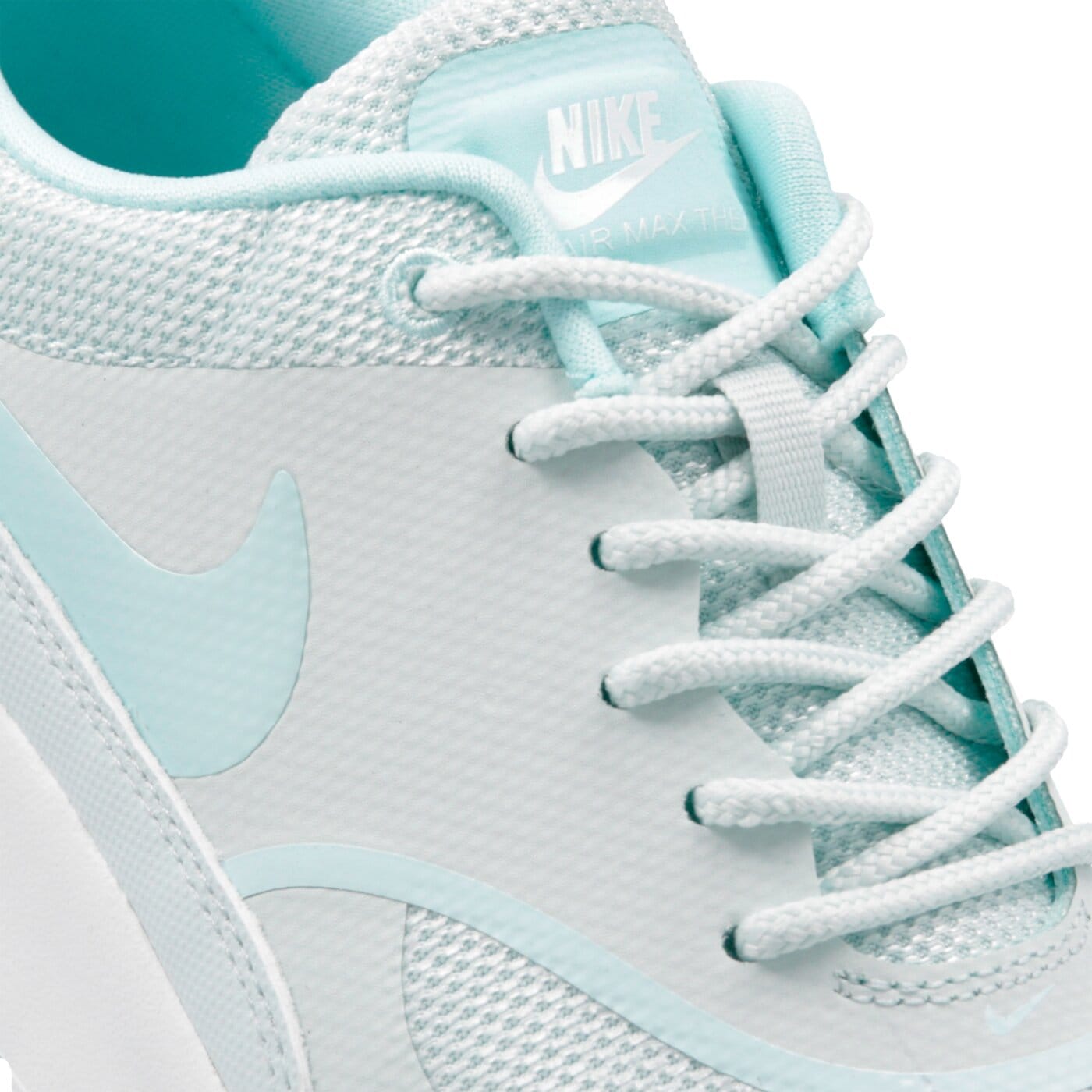 Damskie sneakersy (buty) NIKE AIR MAX THEA  599409421 kolor niebieski