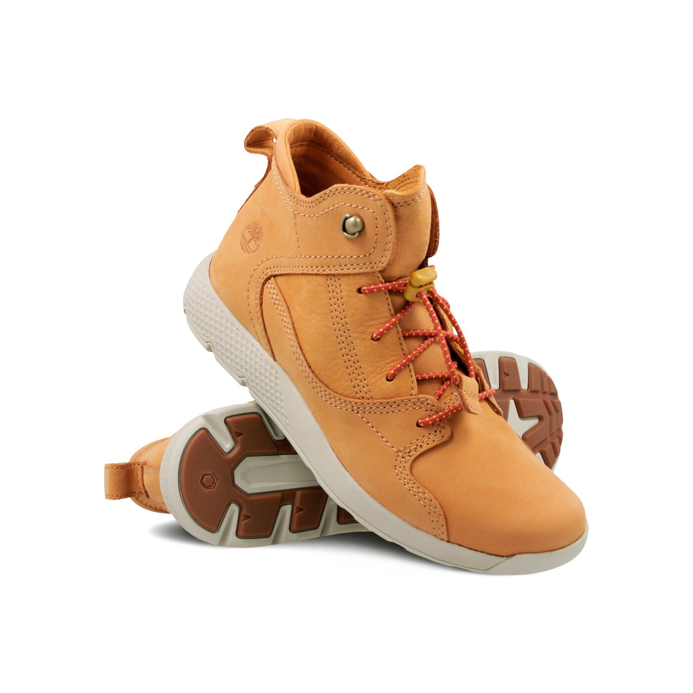 Dziecięce sneakersy (buty) TIMBERLAND FLYROAM LEATHER HIKER a1sly kolor żółty