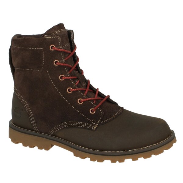 Dziecięce buty za kostkę TIMBERLAND EK ASPHALT TRAIL 6 5777r kolor brązowy