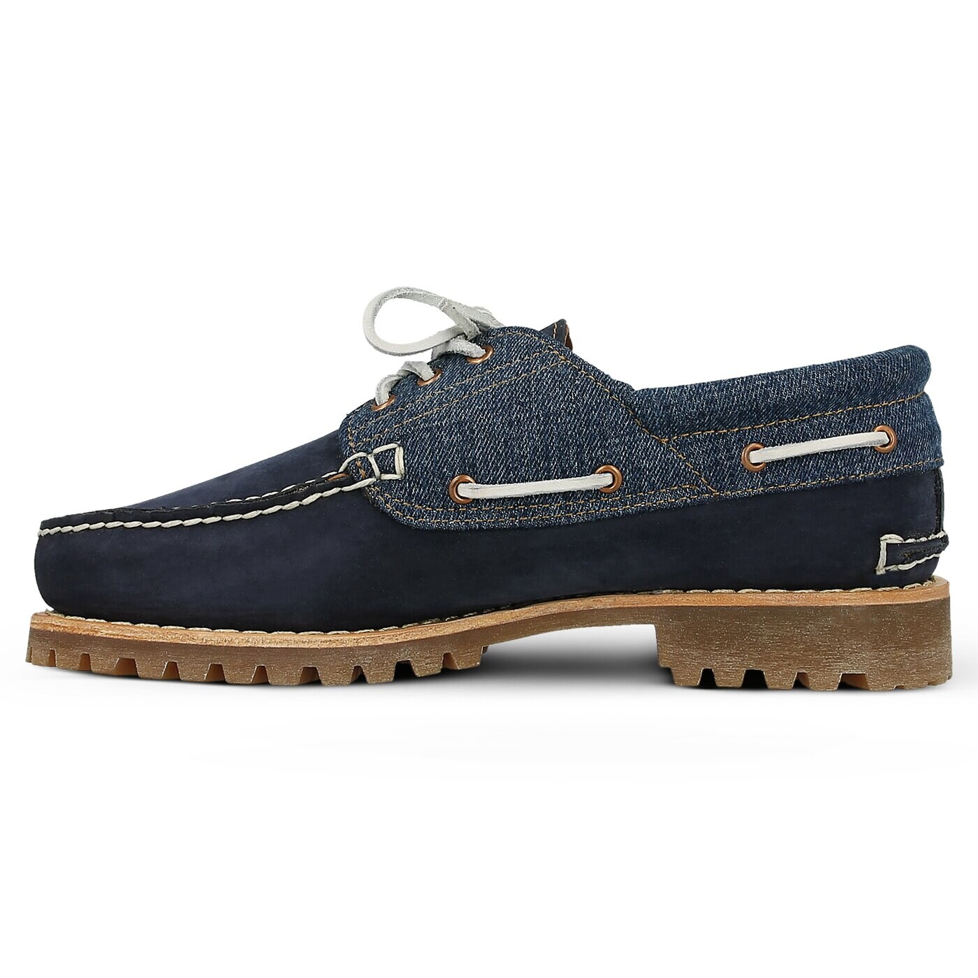 Męskie mokasyny TIMBERLAND AUTHENTICS 3 EYE F/ L LUG a1fk2 kolor granatowy