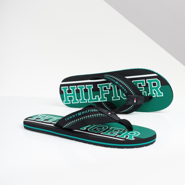 Męskie klapki TOMMY HILFIGER SIMON 22 fm0fm02087990 kolor czarny