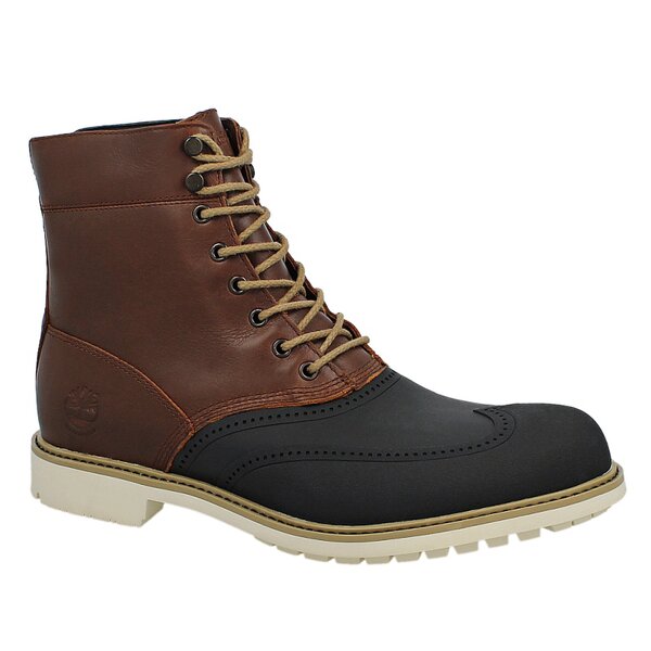 Męskie buty za kostkę TIMBERLAND EK STORMBUCKS FTM 5439a kolor brązowy
