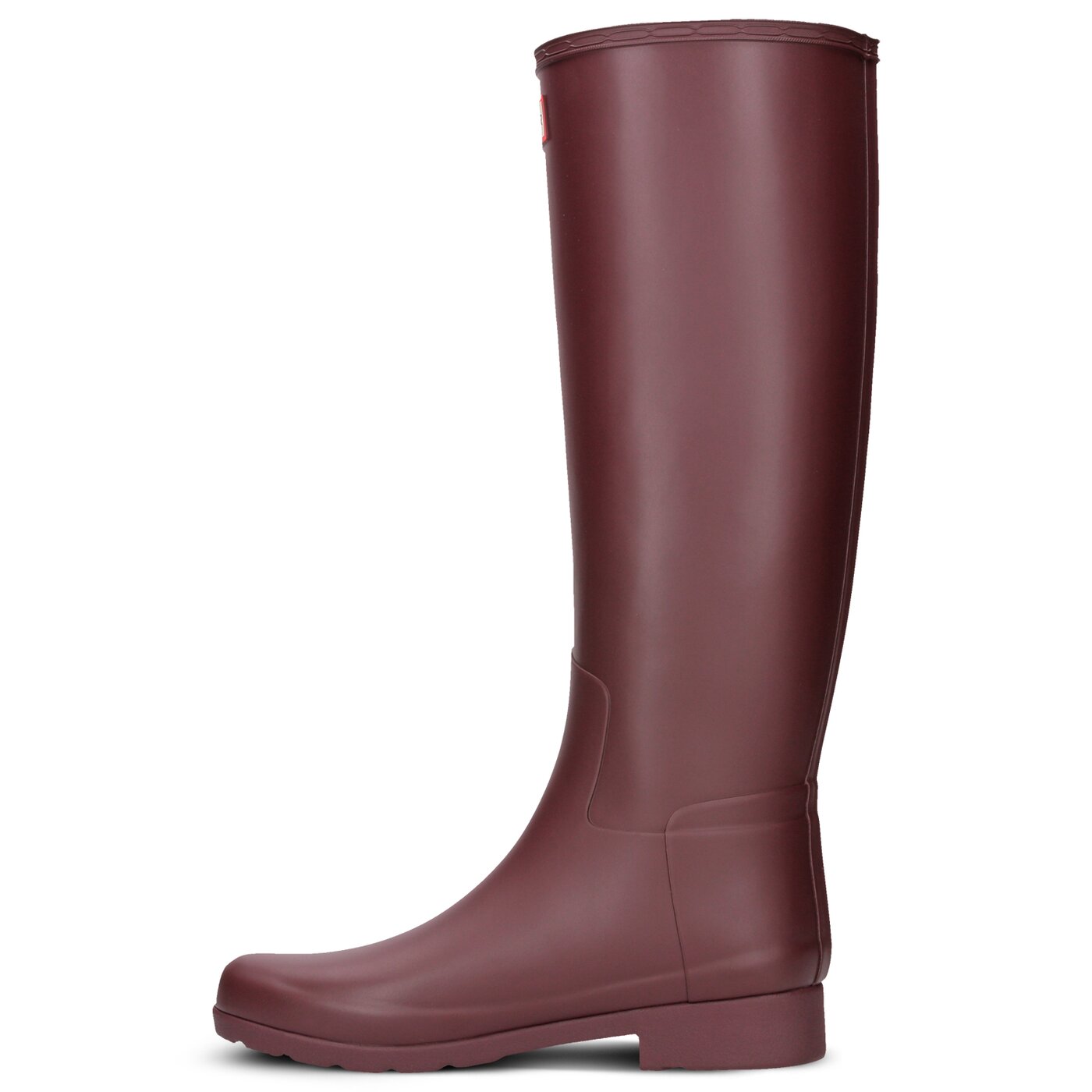 Damskie kalosze (buty gumowe) HUNTER ORIGINAL REFINED wft1071rma-oxd kolor bordowy