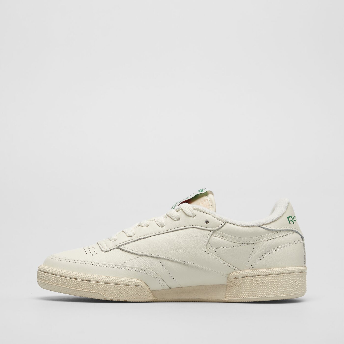 Damskie sneakersy (buty) REEBOK CLUB C 85 VINTAGE 100007797 kolor beżowy