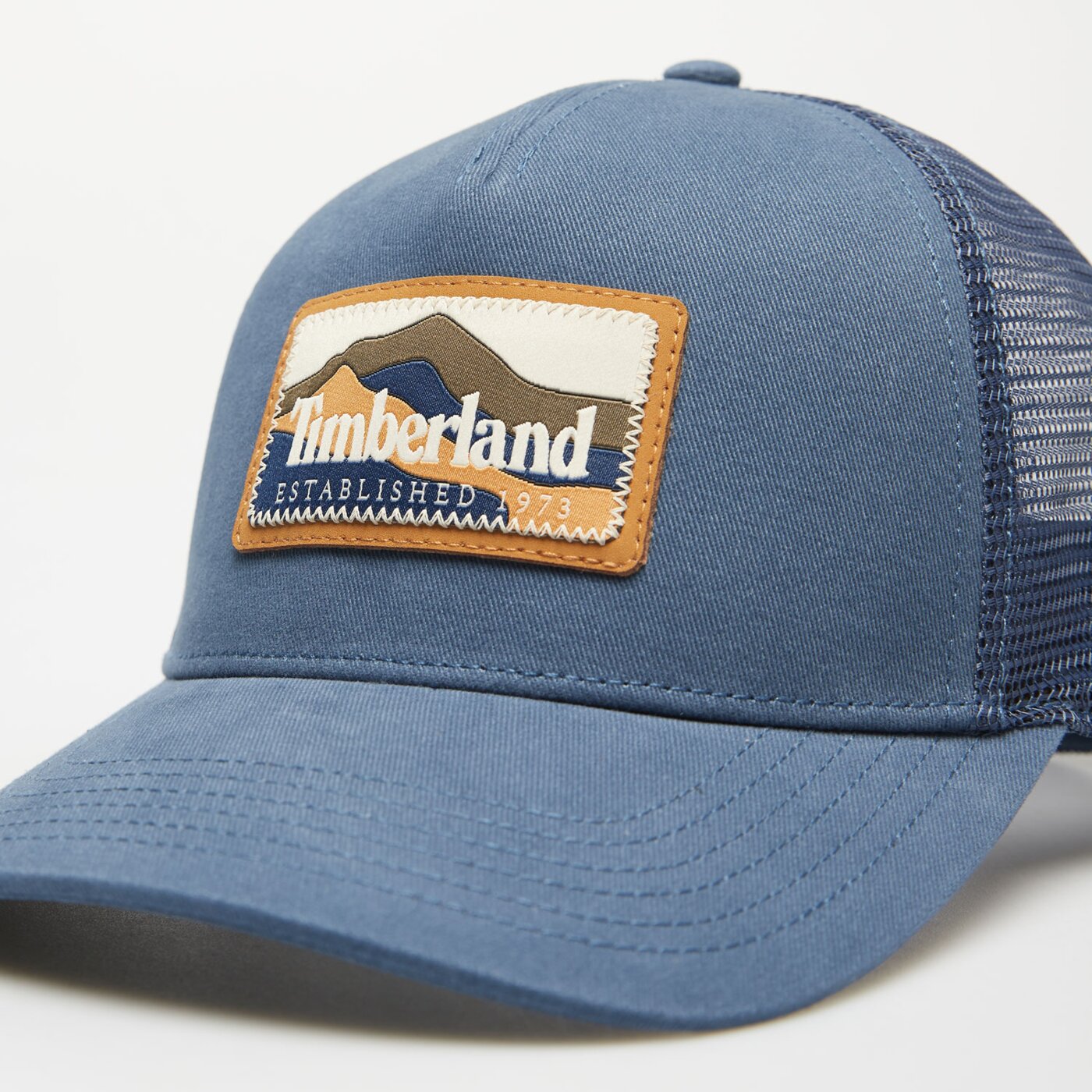 Damska czapka z daszkiem TIMBERLAND CZAPKA TRUCKER U MOUNTAIN CAP tb0a61x22881 kolor granatowy