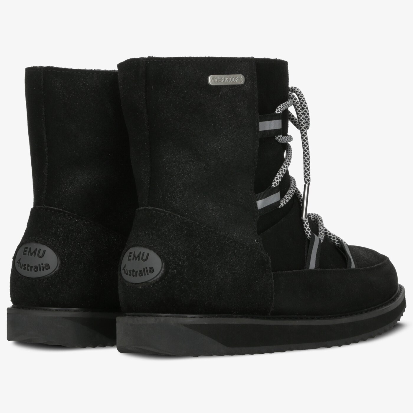 Damskie śniegowce EMU AUSTRALIA RUTLEDGE w12040black kolor czarny