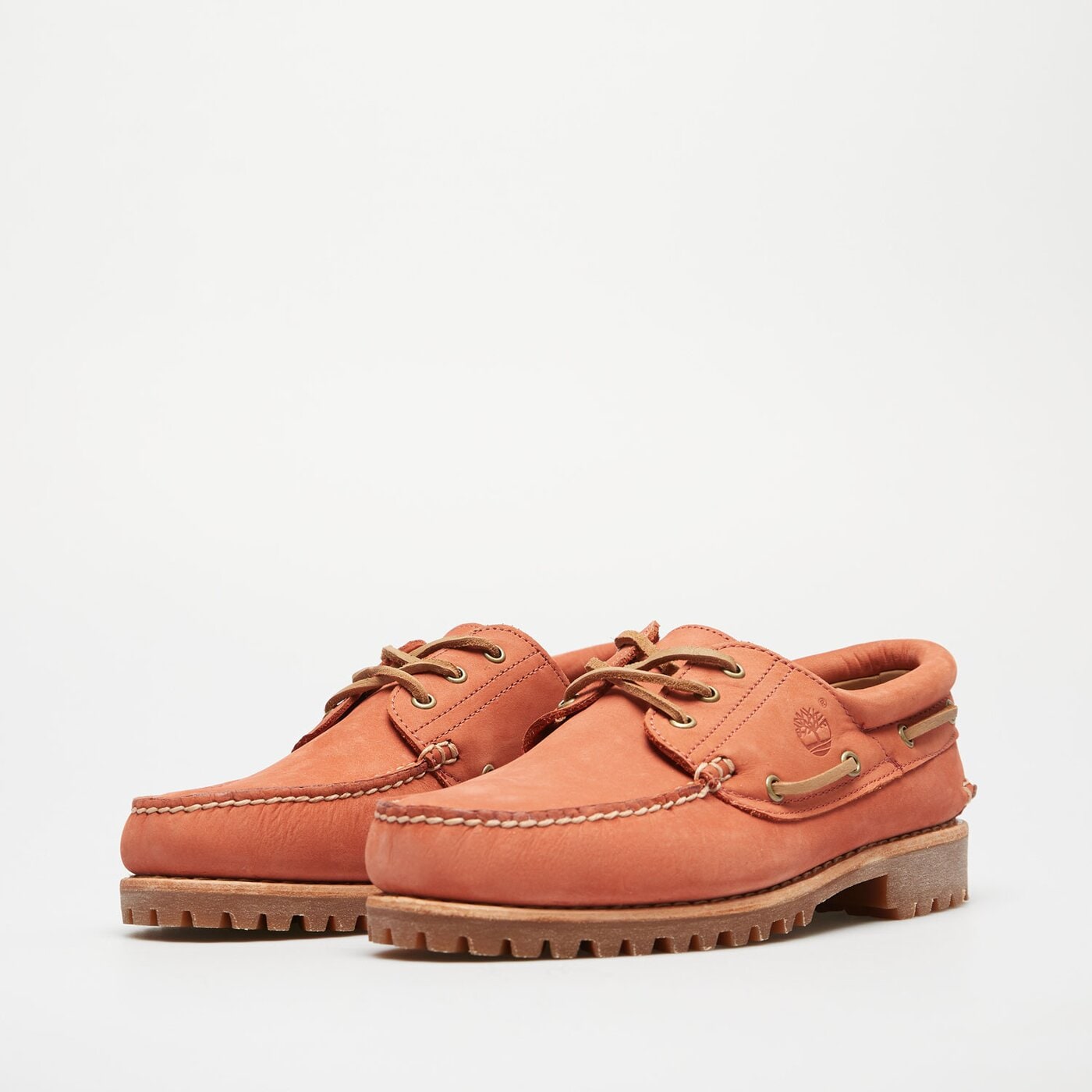 Męskie mokasyny TIMBERLAND AUTHENTIC BOAT SHOE tb0a2pdqet11 kolor czerwony