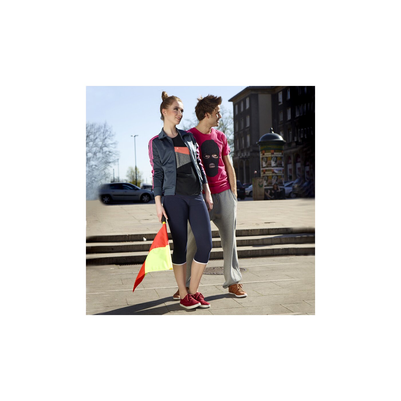 Damskie trampki LACOSTE IMATRA ESC 723spw1110047 kolor bordowy