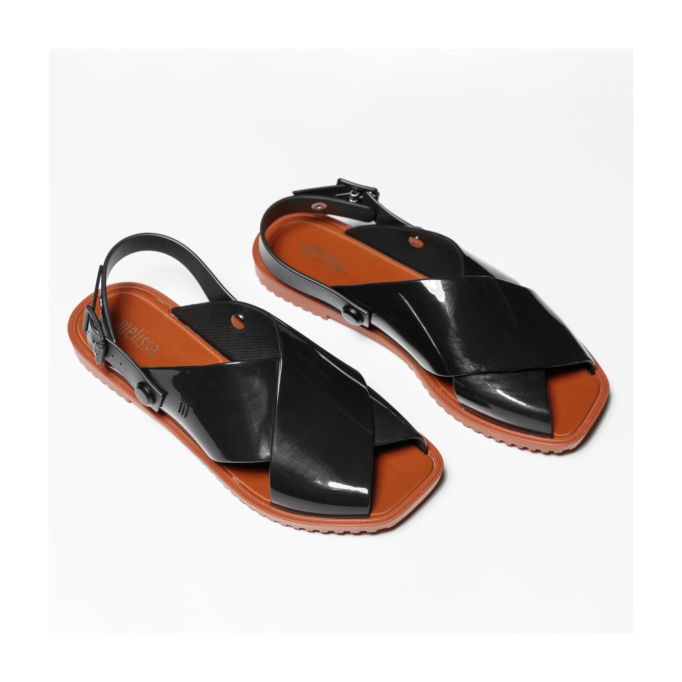 Damskie sandały MELISSA SAUCE SANDAL AD 3191350801 kolor czarny