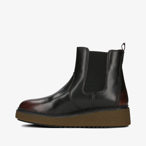 Damskie botki / sztyblety TIMBERLAND BLUE BELL LANE CHELSEA tb0a24wq5881 kolor bordowy