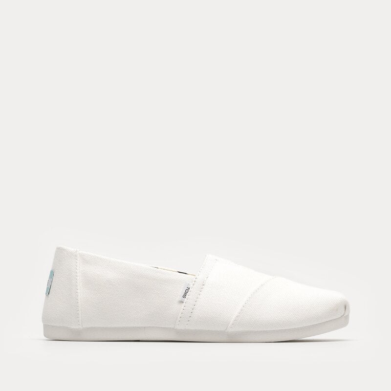 TOMS WHITE RECYCLED COTTON CANVAS