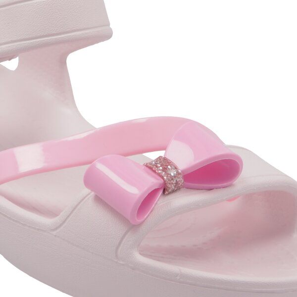 Dziecięce sandały / klapki CROCS LINA CHARM SANDAL K 2055306pik kolor różowy