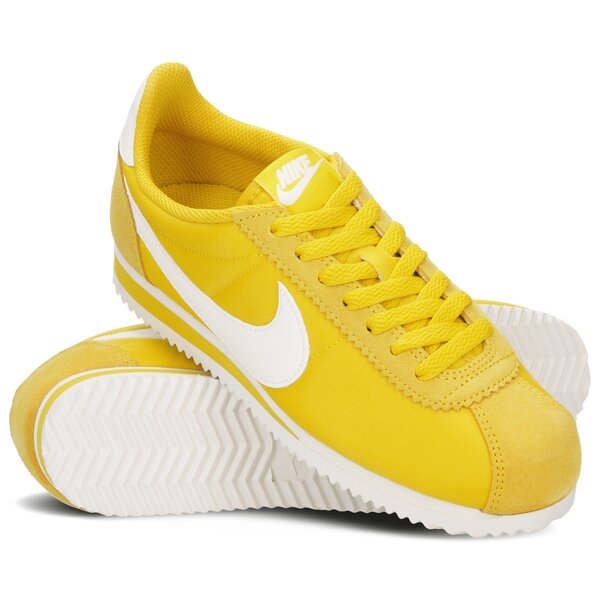 Damskie sneakersy (buty) NIKE CLASSIC CORTEZ 15 NYLON 749864-702 kolor żółty