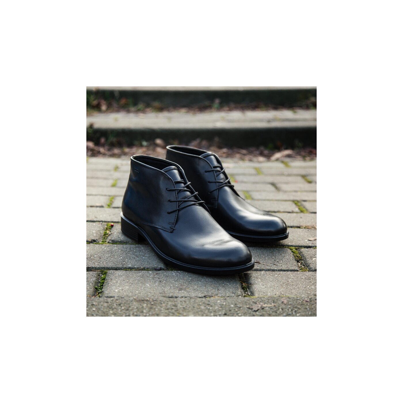 Męskie buty za kostkę ECCO HAROLD 63454401001 kolor czarny