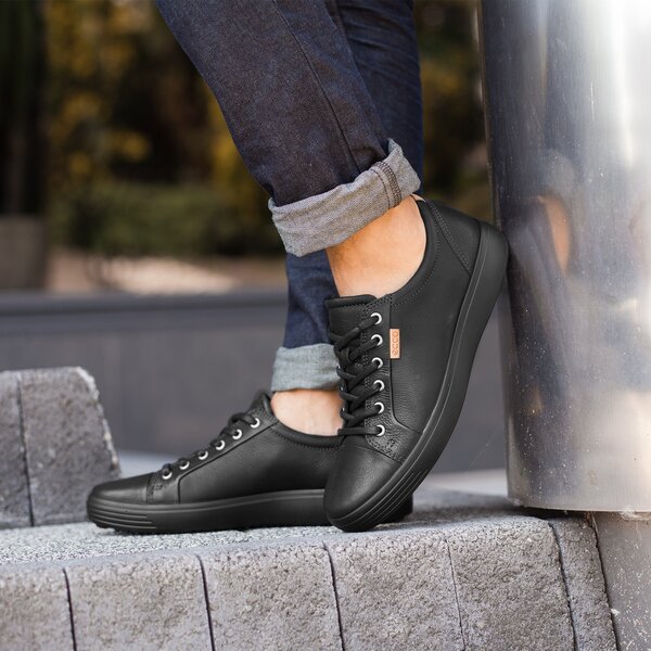Męskie półbuty ECCO SOFT 7 MEN'S 43000451707 kolor czarny