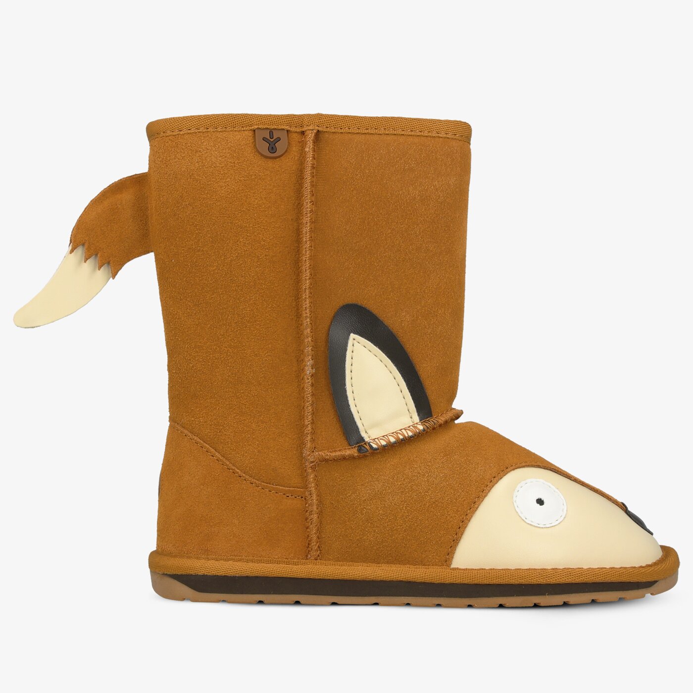 Dziecięce buty za kostkę EMU FOX k12074burntorange kolor pomarańczowy