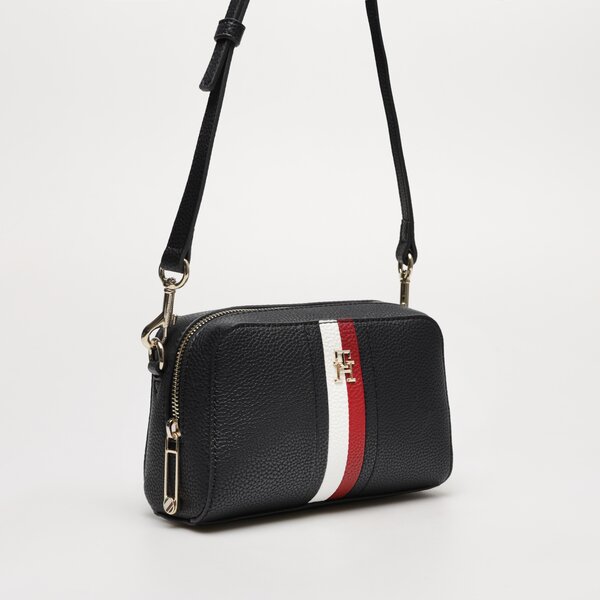 Damska torebka TOMMY HILFIGER TOREBKA TH EMBLEM CROSSOVER CORP aw0aw15284dw6 kolor granatowy