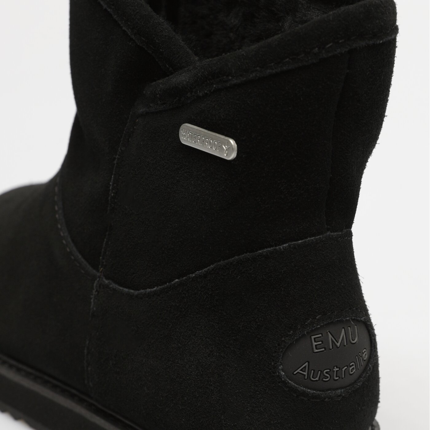 Damskie botki / sztyblety EMU AUSTRALIA DOFIDA MINI w12645black kolor czarny