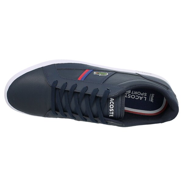 Męskie sneakersy (buty) LACOSTE EUROPA TCL  730spm0008db4 kolor granatowy