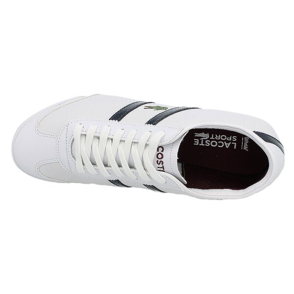 Męskie sneakersy (buty) LACOSTE TOURELLE NAL  728spm0058x96 kolor biały