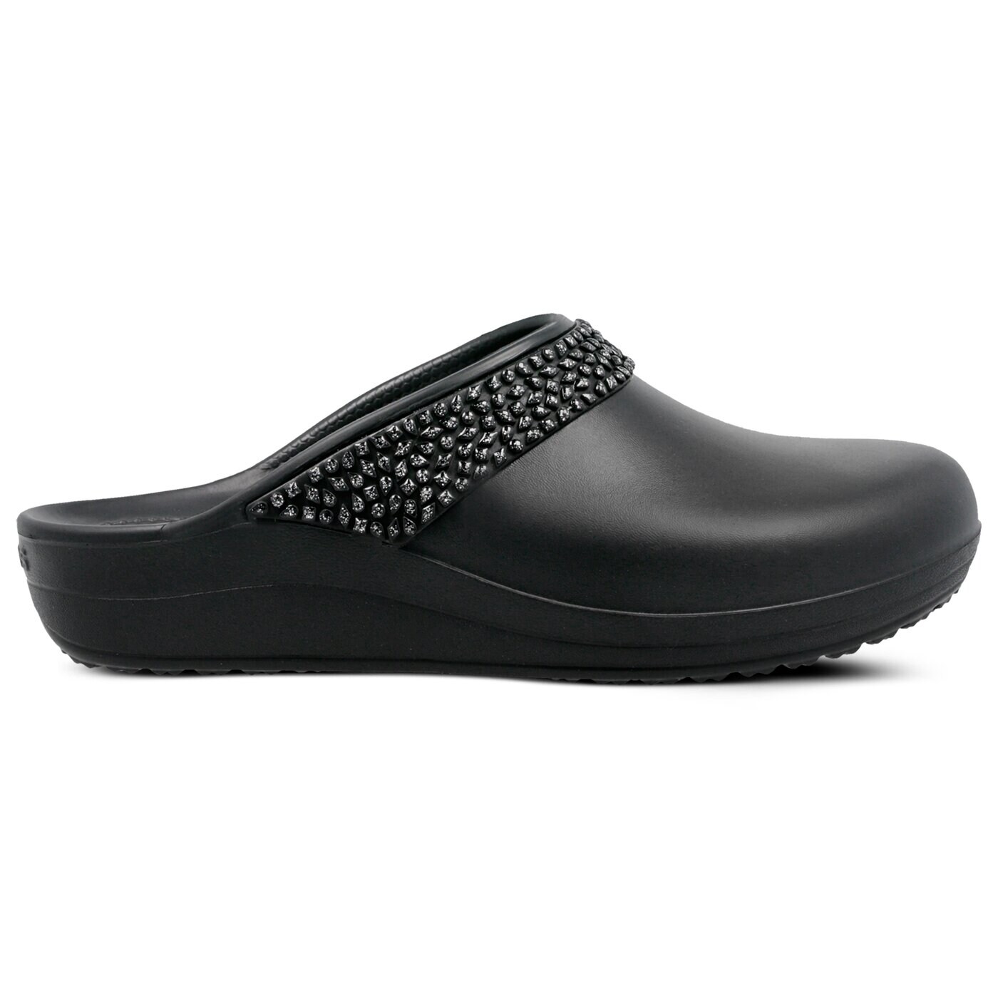 Damskie klapki CROCS SLOANE DIAMANTE CLOG 205307060 kolor czarny
