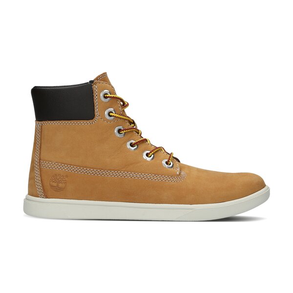 Dziecięce trapery TIMBERLAND GROVETON 6IN LACE WITH SIDE ZIP a161i kolor żółty