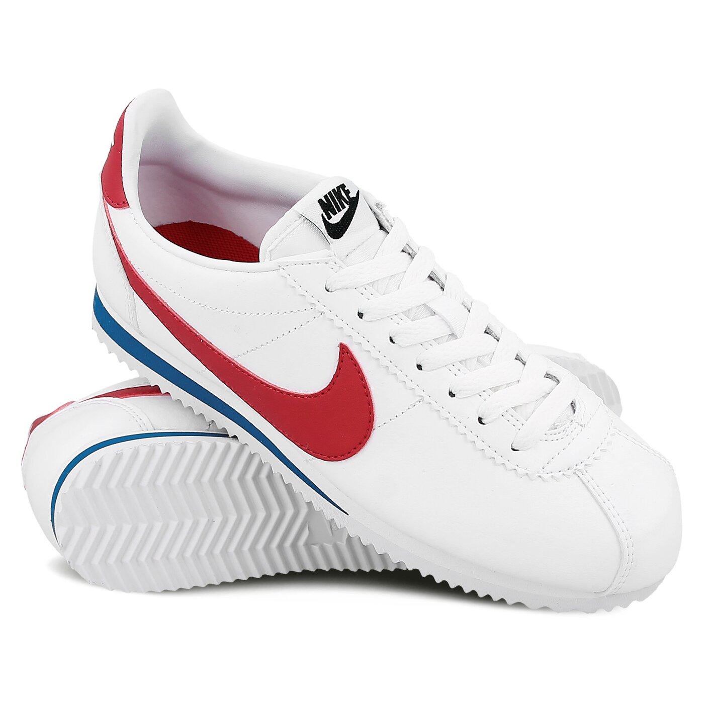 Damskie sneakersy (buty) NIKE WMNS CLASSIC CORTEZ LEATHER 807471-103 kolor biały