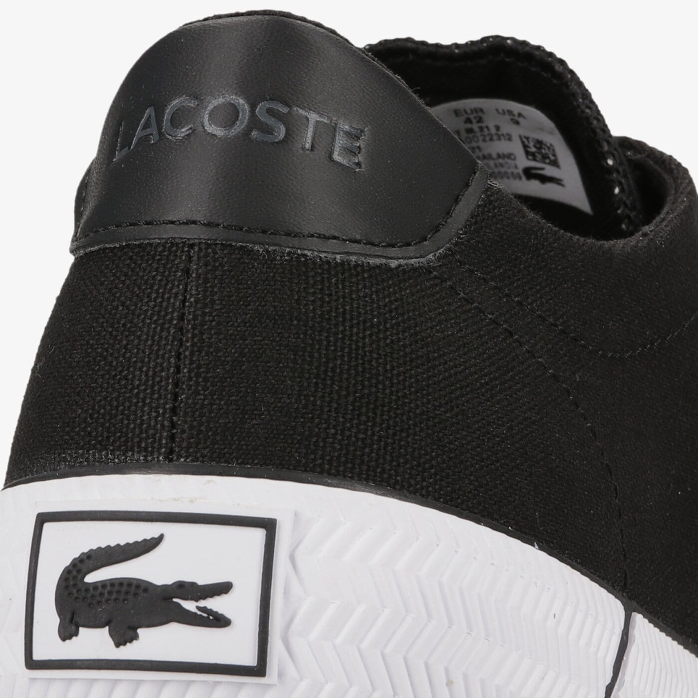 Męskie sneakersy (buty) LACOSTE GRIPSHOT BL21 2 CMA 741cma0022312 kolor czarny