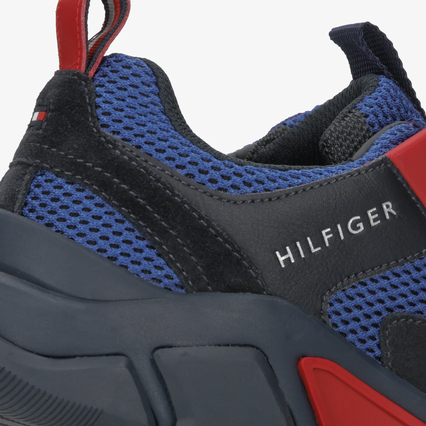 Męskie sneakersy (buty) TOMMY HILFIGER BILLY 1C2 SUMMER fm0fm02287403 kolor czarny