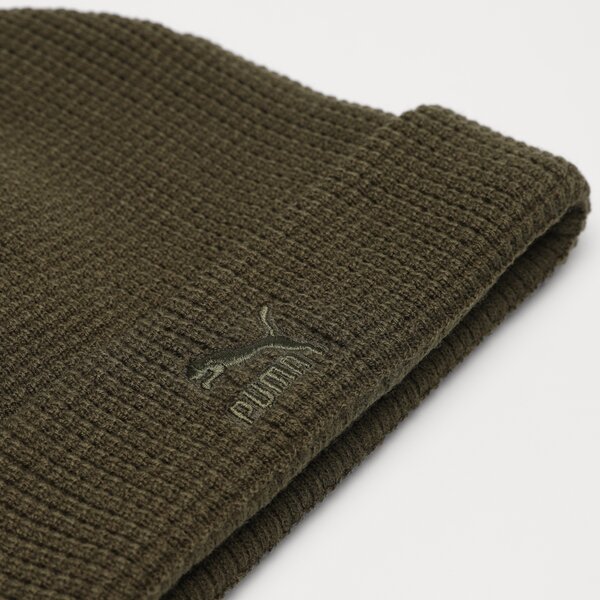 Damska czapka zimowa PUMA CZAPKA ARCHIVE MID FIT BEANIE 022848 17 kolor zielony