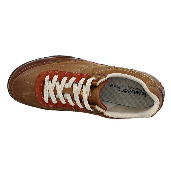 Męskie buty outdoor (trekkingowe) TIMBERLAND EK GREELEY LOW LEATHER LOW LEATHER 5768a kolor brązowy