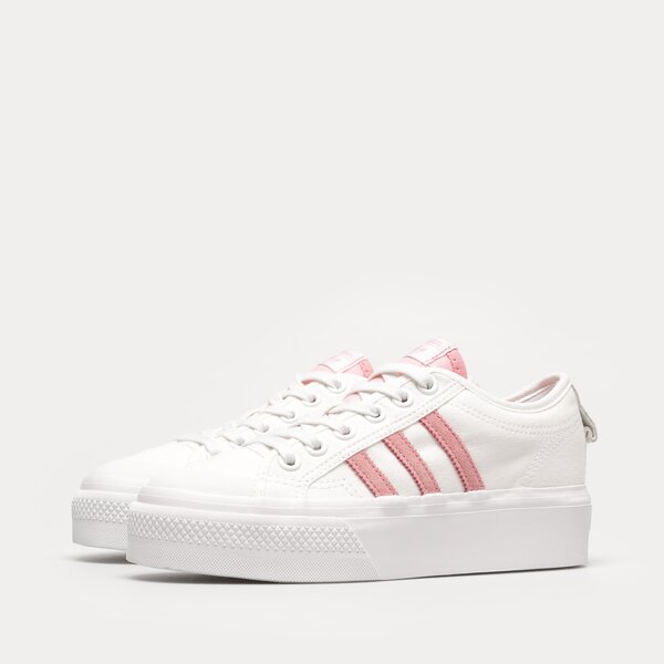 Damskie trampki ADIDAS NIZZA PLATFORM W fz6188 kolor biały