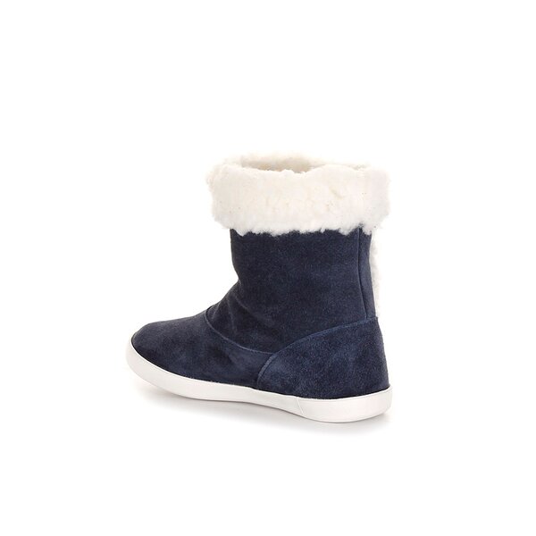 Dziecięce buty za kostkę LACOSTE TRENTHAM CIK  724spi54461w6 kolor granatowy