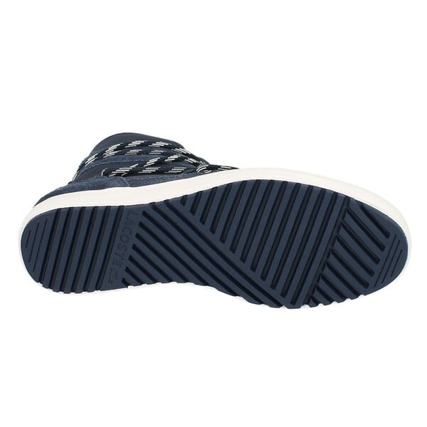 Damskie botki / sztyblety LACOSTE TWINE 726spw1023121 kolor granatowy