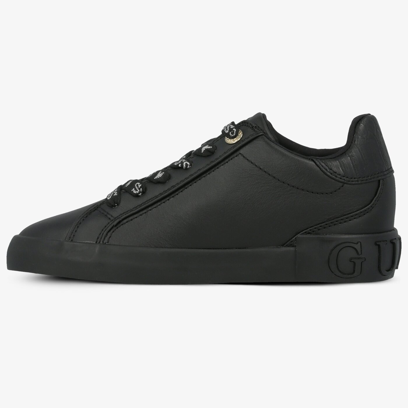 Damskie trampki GUESS PUXLY fl5puxlea12blkbl kolor czarny