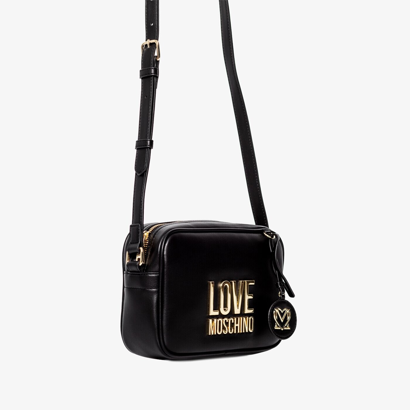 Damska torebka LOVE MOSCHINO TOREBKA LETTERING jc4107pp0flj000a kolor czarny