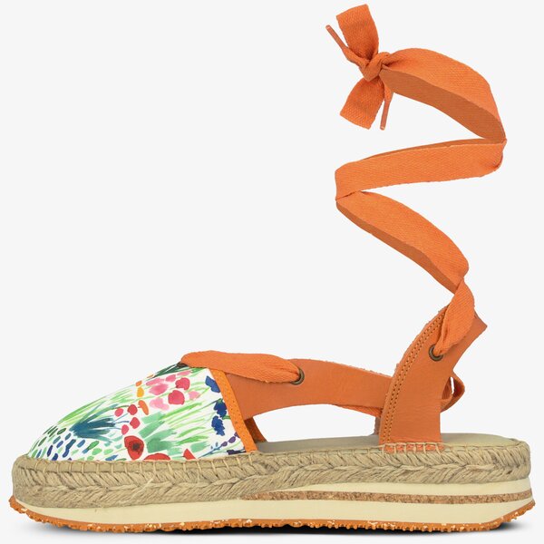Damskie sandały PAEZ TOMIC CLASSIC ANKLE PRINT FELIZIA ORANGE 1833020s00-800 kolor pomarańczowy
