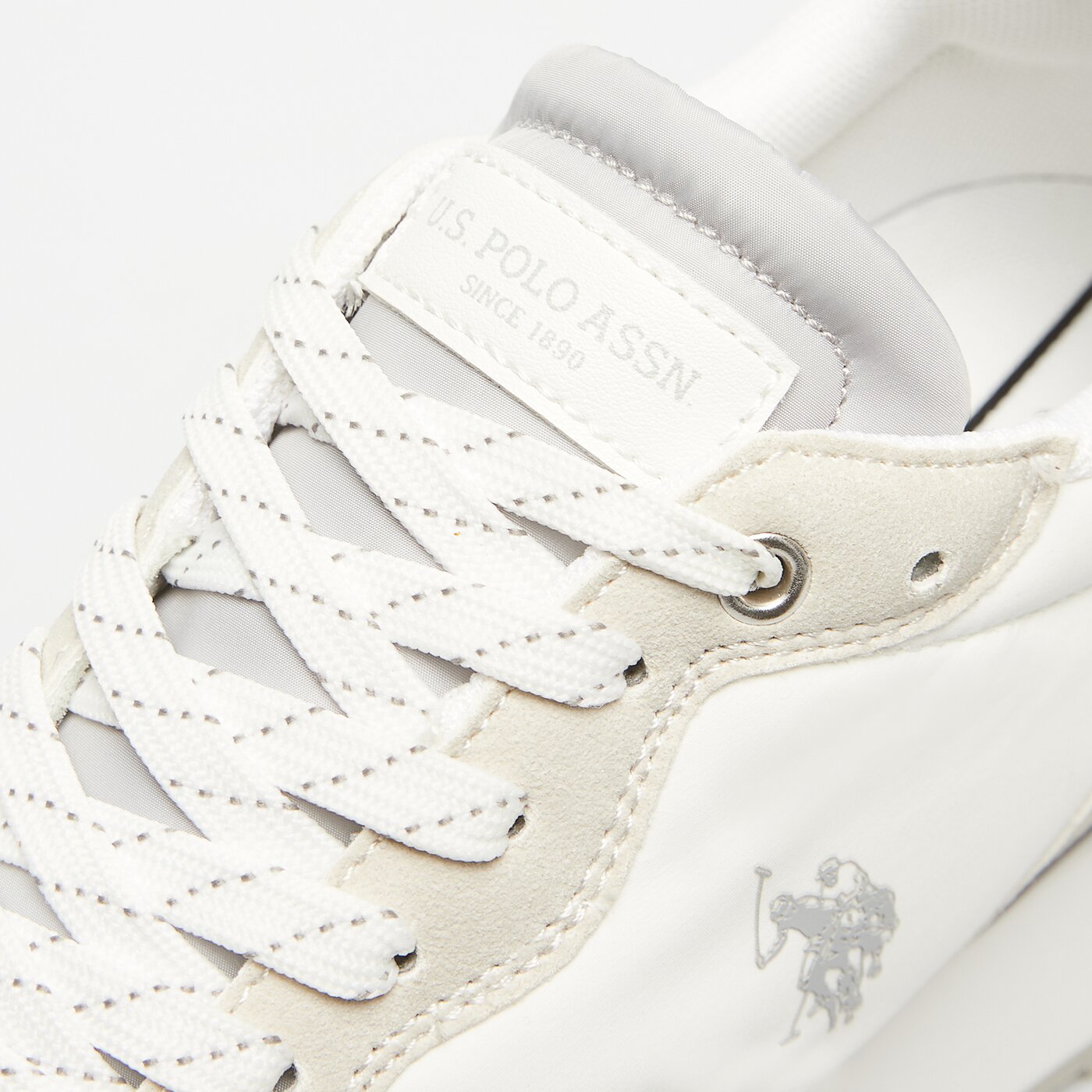 Damskie sneakersy (buty) U.S. POLO ASSN. BAYLE bayle001whi kolor biały