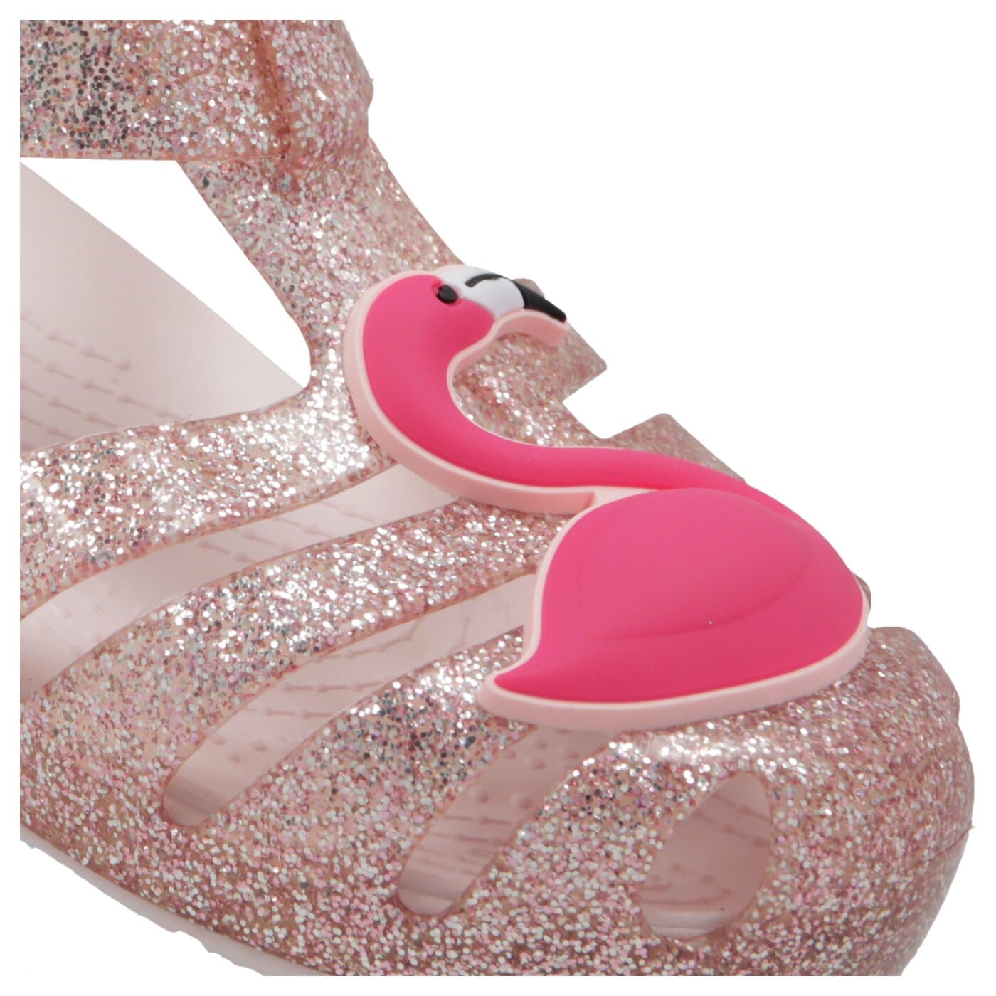 Dziecięce sandały / klapki CROCS ISABELLA CHARM SANDAL K 205535684k kolor różowy