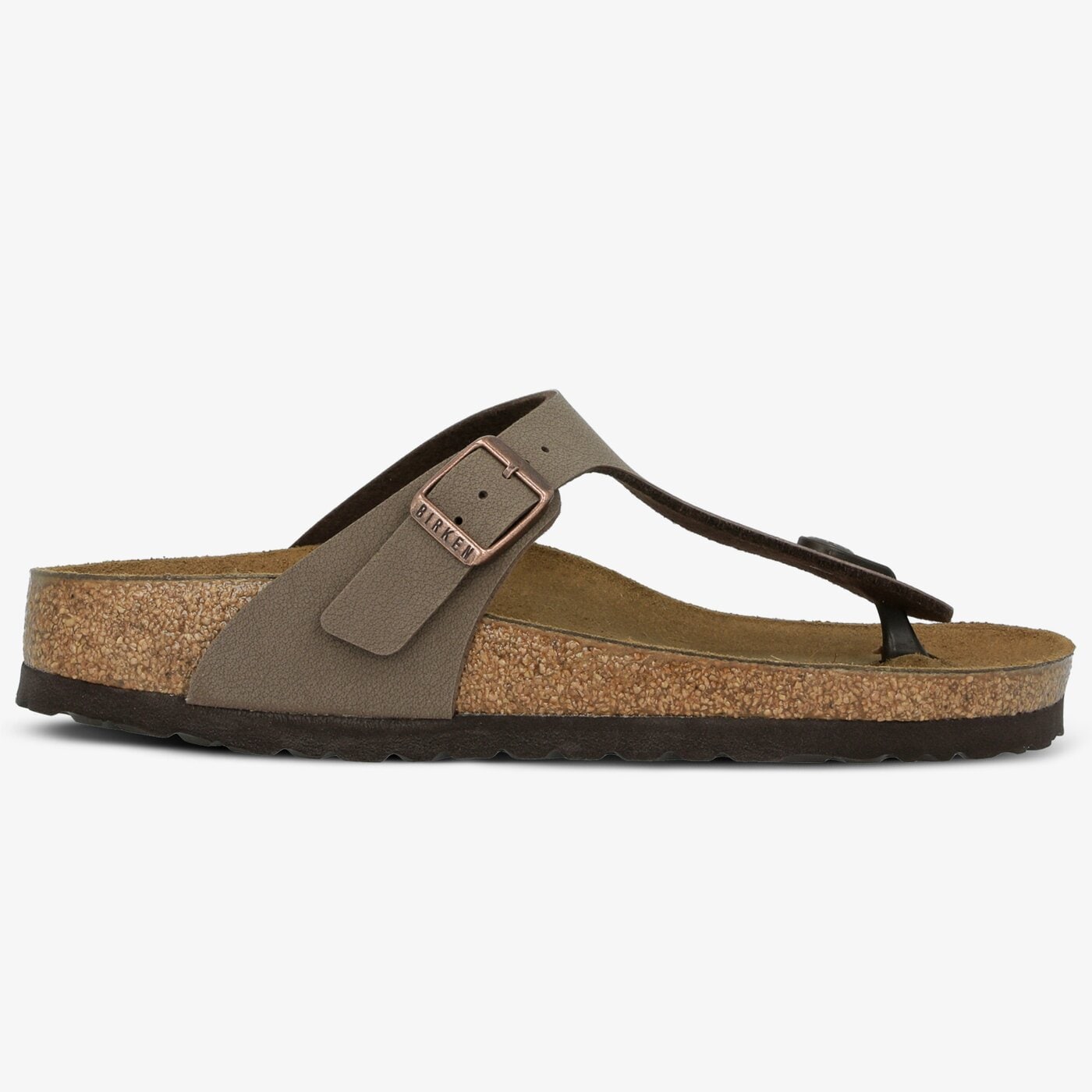 Damskie klapki BIRKENSTOCK GIZEH  43753 kolor brązowy